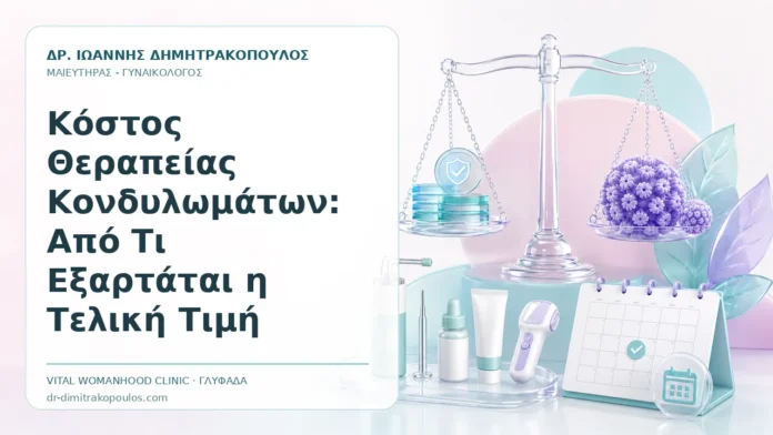 Κόστος Θεραπείας Κονδυλωμάτων: Από Τι Εξαρτάται η Τελική Τιμή - Δρ. Ιωάννης Δημητρακόπουλος, Γυναικολόγος Γλυφάδα