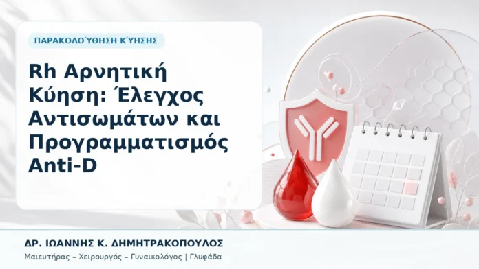 Rh Αρνητική Κύηση: Έλεγχος Αντισωμάτων και Προγραμματισμός Anti-D - Δρ. Ιωάννης Κ. Δημητρακόπουλος, Γυναικολόγος Γλυφάδα