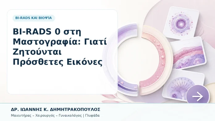 BI-RADS 0 στη Μαστογραφία: Γιατί Ζητούνται Πρόσθετες Εικόνες - Δρ. Ιωάννης Κ. Δημητρακόπουλος, Γυναικολόγος Γλυφάδα