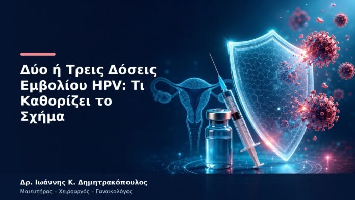 Δύο ή Τρεις Δόσεις Εμβολίου HPV: Τι Καθορίζει το Σχήμα