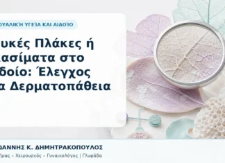 Λευκές Πλάκες ή Σκασίματα στο Αιδοίο: Έλεγχος για Δερματοπάθεια Λευκές Πλάκες ή Σκασίματα στο Αιδοίο: Έλεγχος για Δερματοπάθεια - Δρ. Ιωάννης Κ. Δημητρακόπουλος, Γυναικολόγος Γλυφάδα