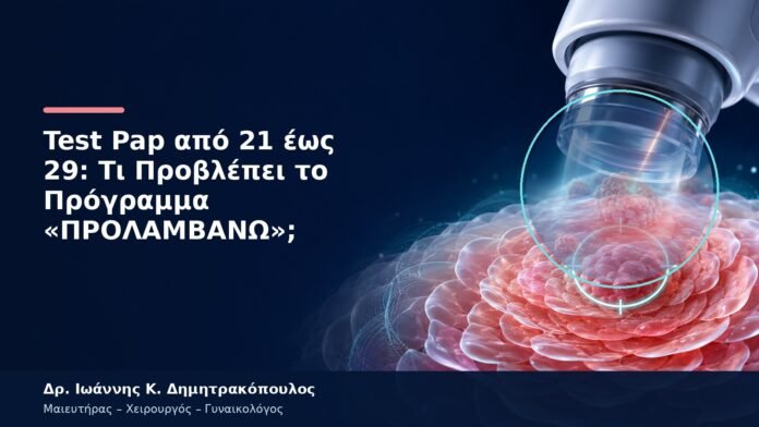 Test Pap από 21 έως 29: Τι Προβλέπει το Πρόγραμμα «ΠΡΟΛΑΜΒΑΝΩ»; Test Pap από 21 έως 29: Τι Προβλέπει το Πρόγραμμα «ΠΡΟΛΑΜΒΑΝΩ»;