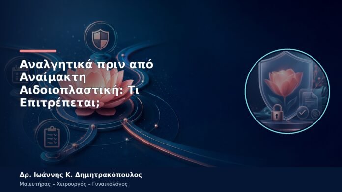 Αναλγητικά πριν από Αναίμακτη Αιδοιοπλαστική: Τι Επιτρέπεται; Αναλγητικά πριν από Αναίμακτη Αιδοιοπλαστική: Τι Επιτρέπεται;