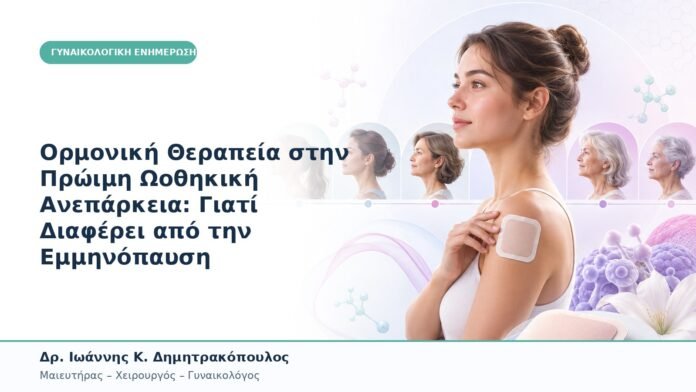 Ορμονική Θεραπεία στην Πρώιμη Ωοθηκική Ανεπάρκεια: Γιατί Διαφέρει από την Εμμηνόπαυση Ορμονική Θεραπεία στην Πρώιμη Ωοθηκική Ανεπάρκεια: Γιατί Διαφέρει από την Εμμηνόπαυση