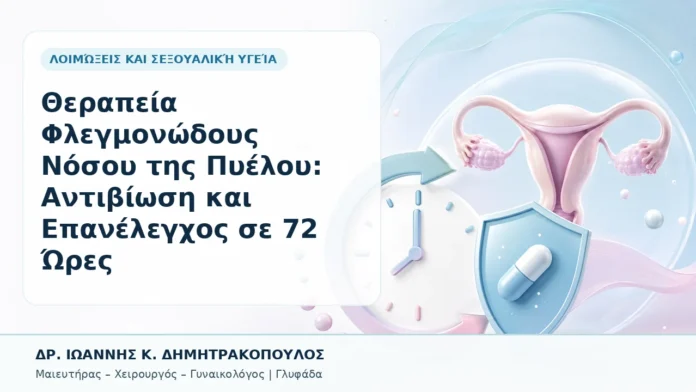 034-therapeia-flegmonodoys-nosoy-tis-pyeloy-antiviosi-kai-epanelegchos-se-72-ores Θεραπεία Φλεγμονώδους Νόσου της Πυέλου: Αντιβίωση και Επανέλεγχος σε 72 Ώρες - Δρ. Ιωάννης Κ. Δημητρακόπουλος, Γυναικολόγος Γλυφάδα