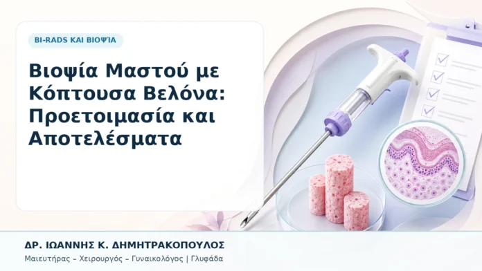Βιοψία Μαστού με Κόπτουσα Βελόνα: Προετοιμασία και Αποτελέσματα - Δρ. Ιωάννης Κ. Δημητρακόπουλος, Γυναικολόγος Γλυφάδα