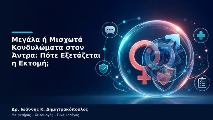 Μεγάλα ή Μισχωτά Κονδυλώματα στον Άντρα: Πότε Εξετάζεται η Εκτομή; Μεγάλα ή Μισχωτά Κονδυλώματα στον Άντρα: Πότε Εξετάζεται η Εκτομή;