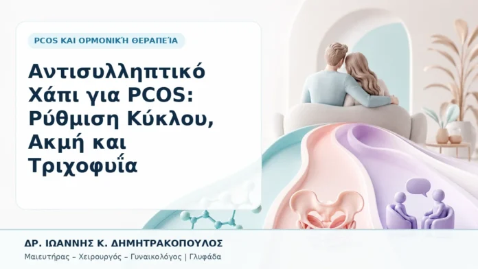036-antisylliptiko-chapi-gia-pcos-rythmisi-kykloy-akmi-kai-trichofyia Αντισυλληπτικό Χάπι για PCOS: Ρύθμιση Κύκλου, Ακμή και Τριχοφυΐα - Δρ. Ιωάννης Κ. Δημητρακόπουλος, Γυναικολόγος Γλυφάδα