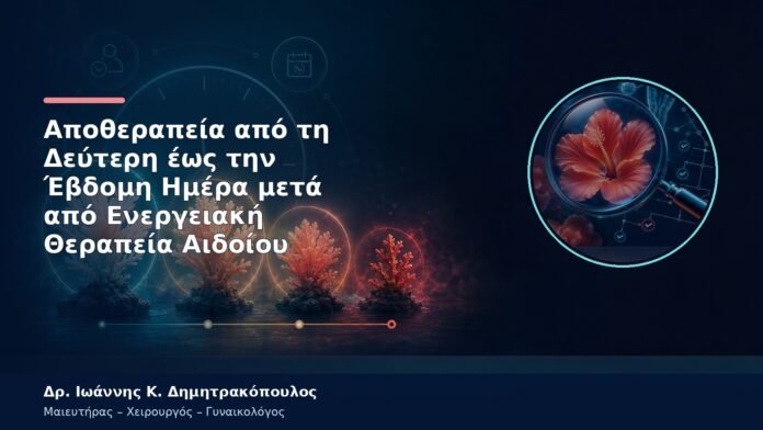 Αποθεραπεία από τη Δεύτερη έως την Έβδομη Ημέρα μετά από Ενεργειακή Θεραπεία Αιδοίου Αποθεραπεία από τη Δεύτερη έως την Έβδομη Ημέρα μετά από Ενεργειακή Θεραπεία Αιδοίου