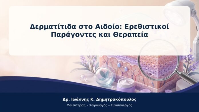 Δερματίτιδα στο Αιδοίο: Ερεθιστικοί Παράγοντες και Θεραπεία Δερματίτιδα στο Αιδοίο: Ερεθιστικοί Παράγοντες και Θεραπεία