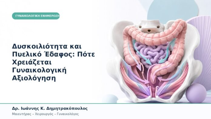 Δυσκοιλιότητα και Πυελικό Έδαφος: Πότε Χρειάζεται Γυναικολογική Αξιολόγηση Δυσκοιλιότητα και Πυελικό Έδαφος: Πότε Χρειάζεται Γυναικολογική Αξιολόγηση