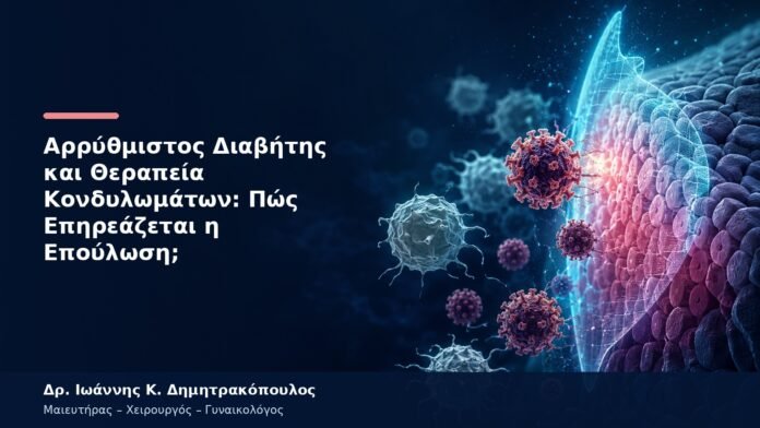 Αρρύθμιστος Διαβήτης και Θεραπεία Κονδυλωμάτων: Πώς Επηρεάζεται η Επούλωση; Αρρύθμιστος Διαβήτης και Θεραπεία Κονδυλωμάτων: Πώς Επηρεάζεται η Επούλωση;