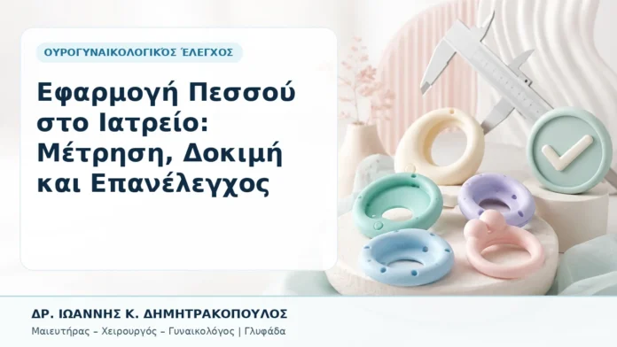040-efarmogi-pessoy-sto-iatreio-metrisi-dokimi-kai-epanelegchos Εφαρμογή Πεσσού στο Ιατρείο: Μέτρηση, Δοκιμή και Επανέλεγχος - Δρ. Ιωάννης Κ. Δημητρακόπουλος, Γυναικολόγος Γλυφάδα