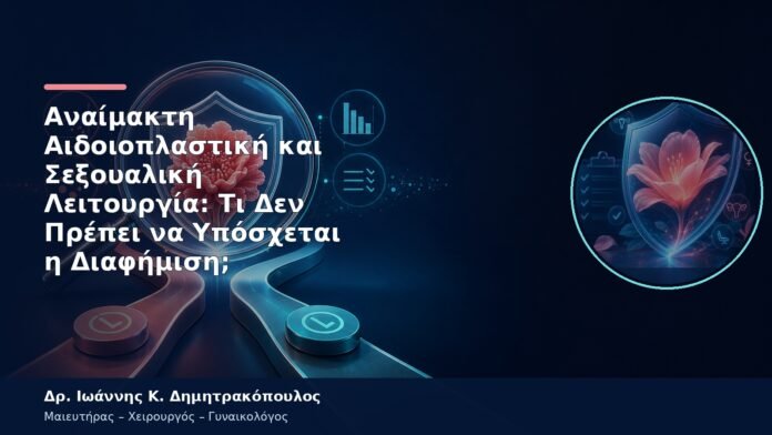 Αναίμακτη Αιδοιοπλαστική και Σεξουαλική Λειτουργία: Τι Δεν Πρέπει να Υπόσχεται η Διαφήμιση; Αναίμακτη Αιδοιοπλαστική και Σεξουαλική Λειτουργία: Τι Δεν Πρέπει να Υπόσχεται η Διαφήμιση;