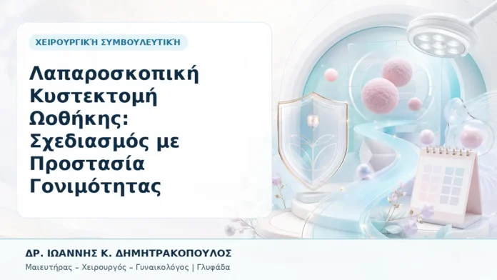 Λαπαροσκοπική Κυστεκτομή Ωοθήκης: Σχεδιασμός με Προστασία Γονιμότητας - Δρ. Ιωάννης Κ. Δημητρακόπουλος, Γυναικολόγος Γλυφάδα