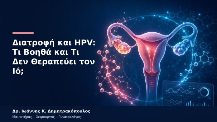 Διατροφή και HPV: Τι Βοηθά και Τι Δεν Θεραπεύει τον Ιό;
