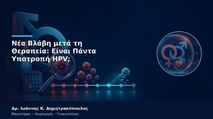 Νέα Βλάβη μετά τη Θεραπεία: Είναι Πάντα Υποτροπή HPV; Νέα Βλάβη μετά τη Θεραπεία: Είναι Πάντα Υποτροπή HPV;