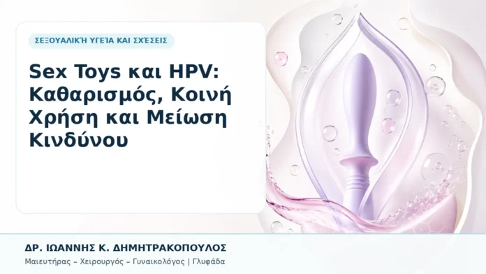 Sex Toys και HPV: Καθαρισμός, Κοινή Χρήση και Μείωση Κινδύνου - Δρ. Ιωάννης Κ. Δημητρακόπουλος, Γυναικολόγος Γλυφάδα