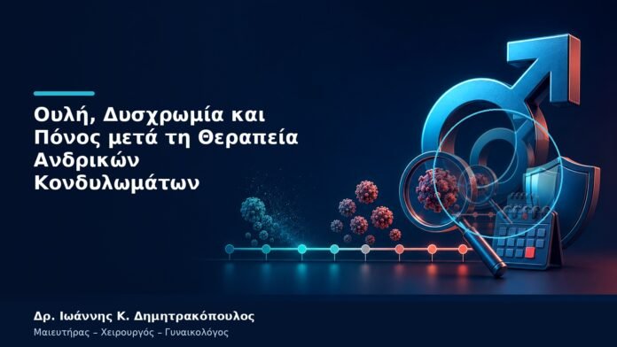 Ουλή, Δυσχρωμία και Πόνος μετά τη Θεραπεία Ανδρικών Κονδυλωμάτων Ουλή, Δυσχρωμία και Πόνος μετά τη Θεραπεία Ανδρικών Κονδυλωμάτων