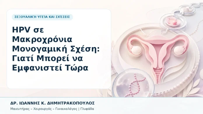 HPV σε Μακροχρόνια Μονογαμική Σχέση: Γιατί Μπορεί να Εμφανιστεί Τώρα - Δρ. Ιωάννης Κ. Δημητρακόπουλος, Γυναικολόγος Γλυφάδα