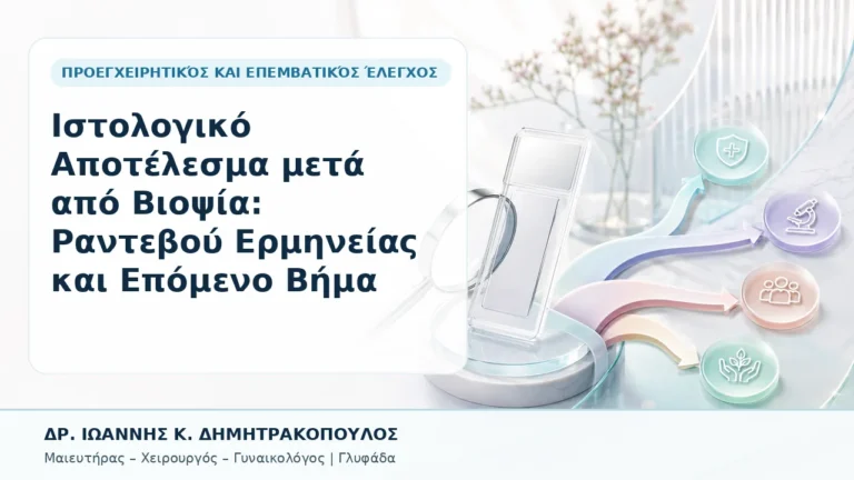 Ιστολογικό Αποτέλεσμα μετά από Βιοψία: Ραντεβού Ερμηνείας και Επόμενο Βήμα - Δρ. Ιωάννης Κ. Δημητρακόπουλος, Γυναικολόγος Γλυφάδα