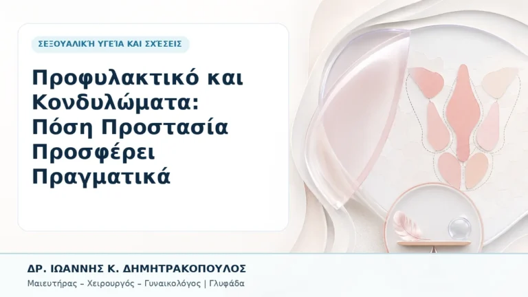 Προφυλακτικό και Κονδυλώματα: Πόση Προστασία Προσφέρει Πραγματικά - Δρ. Ιωάννης Κ. Δημητρακόπουλος, Γυναικολόγος Γλυφάδα