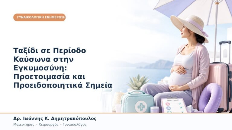 Ταξίδι σε Περίοδο Καύσωνα στην Εγκυμοσύνη: Προετοιμασία και Προειδοποιητικά Σημεία