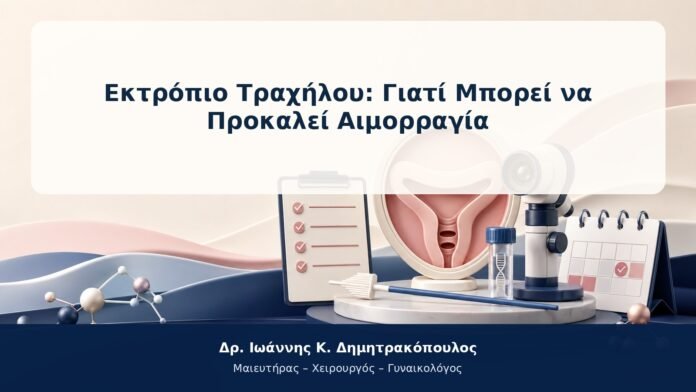Εκτρόπιο Τραχήλου: Γιατί Μπορεί να Προκαλεί Αιμορραγία Εκτρόπιο Τραχήλου: Γιατί Μπορεί να Προκαλεί Αιμορραγία
