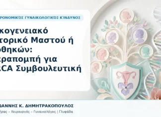 Οικογενειακό Ιστορικό Μαστού ή Ωοθηκών: Παραπομπή για BRCA Συμβουλευτική - Δρ. Ιωάννης Κ. Δημητρακόπουλος, Γυναικολόγος Γλυφάδα