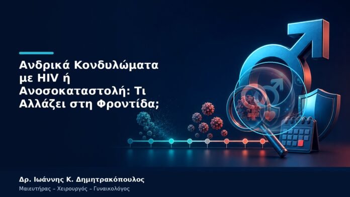 Ανδρικά Κονδυλώματα με HIV ή Ανοσοκαταστολή: Τι Αλλάζει στη Φροντίδα; Ανδρικά Κονδυλώματα με HIV ή Ανοσοκαταστολή: Τι Αλλάζει στη Φροντίδα;