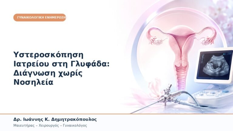 Υστεροσκόπηση Ιατρείου στη Γλυφάδα: Διάγνωση χωρίς Νοσηλεία
