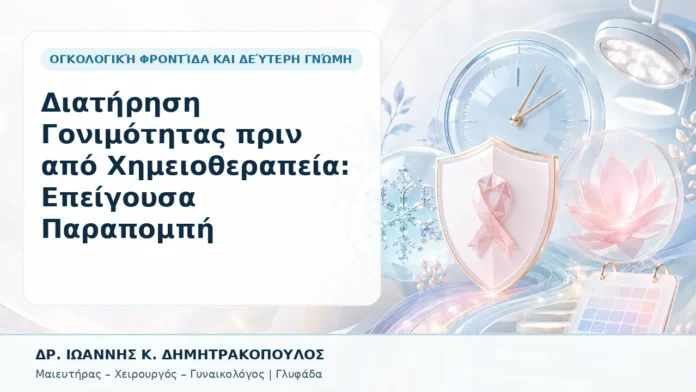 Διατήρηση Γονιμότητας πριν από Χημειοθεραπεία: Επείγουσα Παραπομπή - Δρ. Ιωάννης Κ. Δημητρακόπουλος, Γυναικολόγος Γλυφάδα