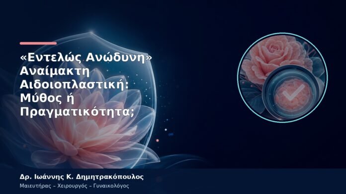 «Εντελώς Ανώδυνη» Αναίμακτη Αιδοιοπλαστική: Μύθος ή Πραγματικότητα; «Εντελώς Ανώδυνη» Αναίμακτη Αιδοιοπλαστική: Μύθος ή Πραγματικότητα;