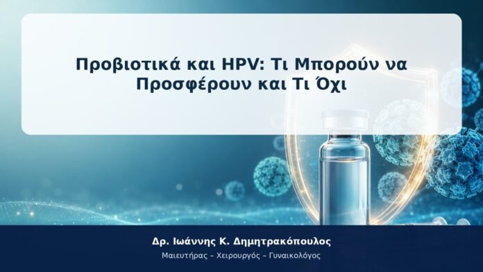 Προβιοτικά και HPV: Τι Μπορούν να Προσφέρουν και Τι Όχι Προβιοτικά και HPV: Τι Μπορούν να Προσφέρουν και Τι Όχι