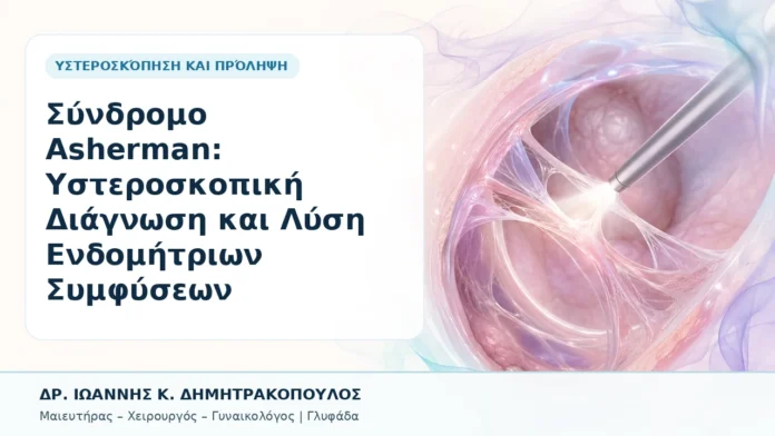 048-syndromo-asherman-ysteroskopiki-diagnosi-kai-lysi-endomitrion-symfyseon Σύνδρομο Asherman: Υστεροσκοπική Διάγνωση και Λύση Ενδομήτριων Συμφύσεων - Δρ. Ιωάννης Κ. Δημητρακόπουλος, Γυναικολόγος Γλυφάδα