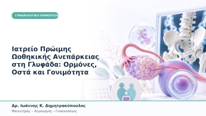 Ιατρείο Πρώιμης Ωοθηκικής Ανεπάρκειας στη Γλυφάδα: Ορμόνες, Οστά και Γονιμότητα Ιατρείο Πρώιμης Ωοθηκικής Ανεπάρκειας στη Γλυφάδα: Ορμόνες, Οστά και Γονιμότητα