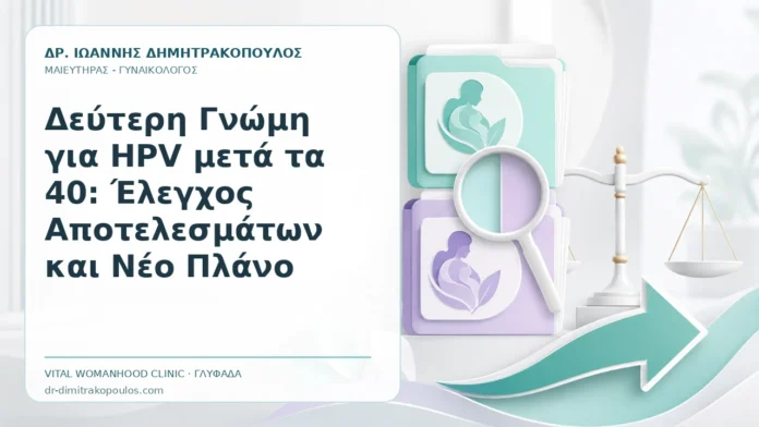 Δεύτερη Γνώμη για HPV μετά τα 40: Έλεγχος Αποτελεσμάτων και Νέο Πλάνο Δεύτερη Γνώμη για HPV μετά τα 40: Έλεγχος Αποτελεσμάτων και Νέο Πλάνο - Δρ. Ιωάννης Δημητρακόπουλος, Γυναικολόγος Γλυφάδα