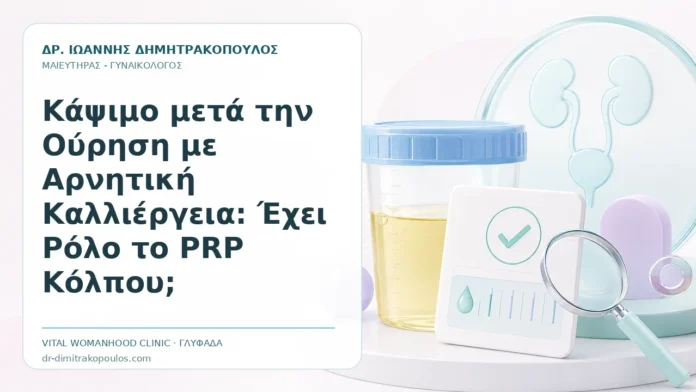 Κάψιμο μετά την Ούρηση με Αρνητική Καλλιέργεια: Έχει Ρόλο το PRP Κόλπου; Κάψιμο μετά την Ούρηση με Αρνητική Καλλιέργεια: Έχει Ρόλο το PRP Κόλπου; - Δρ. Ιωάννης Δημητρακόπουλος, Γυναικολόγος Γλυφάδα