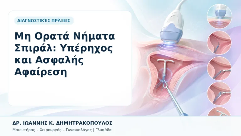 Μη Ορατά Νήματα Σπιράλ: Υπέρηχος και Ασφαλής Αφαίρεση - Δρ. Ιωάννης Κ. Δημητρακόπουλος, Γυναικολόγος Γλυφάδα