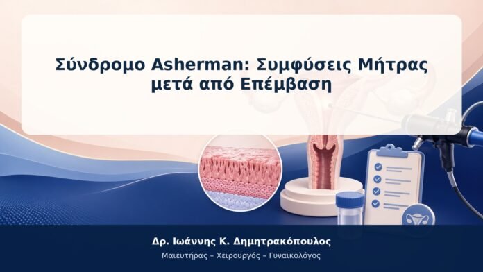 Σύνδρομο Asherman: Συμφύσεις Μήτρας μετά από Επέμβαση Σύνδρομο Asherman: Συμφύσεις Μήτρας μετά από Επέμβαση