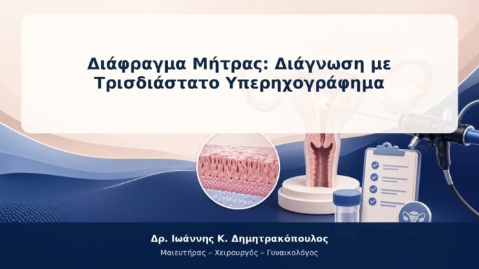 Διάφραγμα Μήτρας: Διάγνωση με Τρισδιάστατο Υπερηχογράφημα Διάφραγμα Μήτρας: Διάγνωση με Τρισδιάστατο Υπερηχογράφημα