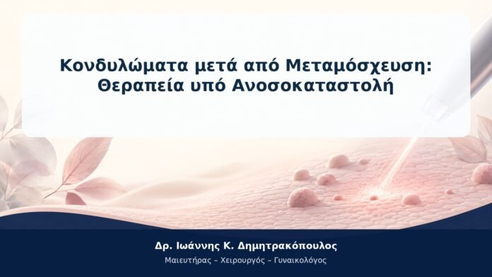 Κονδυλώματα μετά από Μεταμόσχευση: Θεραπεία υπό Ανοσοκαταστολή Κονδυλώματα μετά από Μεταμόσχευση: Θεραπεία υπό Ανοσοκαταστολή