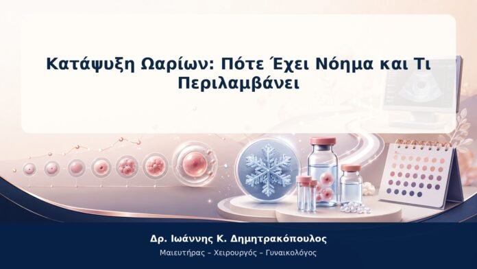 Κατάψυξη Ωαρίων: Πότε Έχει Νόημα και Τι Περιλαμβάνει Κατάψυξη Ωαρίων: Πότε Έχει Νόημα και Τι Περιλαμβάνει