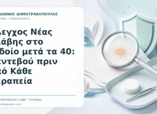 Έλεγχος Νέας Βλάβης στο Αιδοίο μετά τα 40: Ραντεβού πριν από Κάθε Θεραπεία Έλεγχος Νέας Βλάβης στο Αιδοίο μετά τα 40: Ραντεβού πριν από Κάθε Θεραπεία - Δρ. Ιωάννης Δημητρακόπουλος, Γυναικολόγος Γλυφάδα