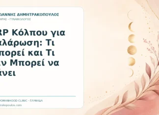 PRP Κόλπου για Χαλάρωση: Τι Μπορεί και Τι Δεν Μπορεί να Κάνει - Δρ. Ιωάννης Δημητρακόπουλος, Γυναικολόγος Γλυφάδα