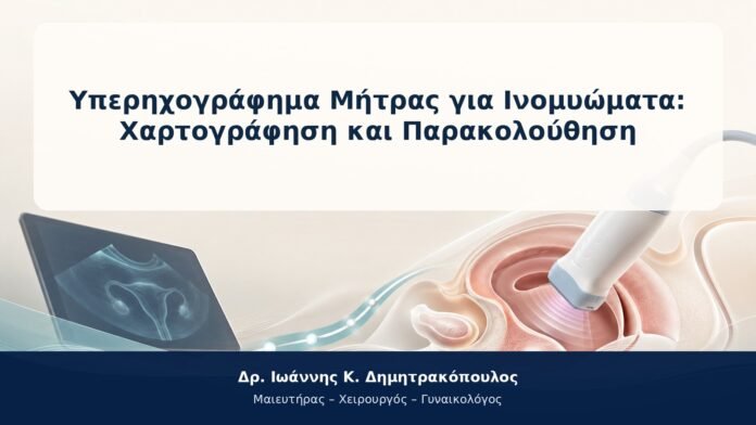 Υπερηχογράφημα Μήτρας για Ινομυώματα: Χαρτογράφηση και Παρακολούθηση Υπερηχογράφημα Μήτρας για Ινομυώματα: Χαρτογράφηση και Παρακολούθηση