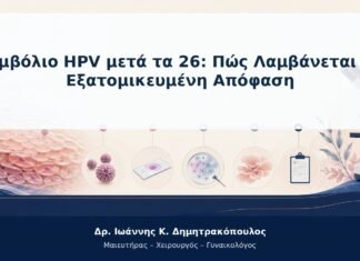 Εμβόλιο HPV μετά τα 26: Πώς Λαμβάνεται η Εξατομικευμένη Απόφαση