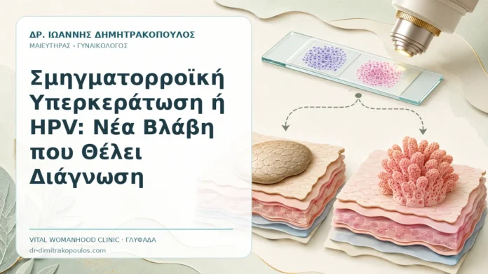 Σμηγματορροϊκή Υπερκεράτωση ή HPV: Νέα Βλάβη που Θέλει Διάγνωση Σμηγματορροϊκή Υπερκεράτωση ή HPV: Νέα Βλάβη που Θέλει Διάγνωση - Δρ. Ιωάννης Δημητρακόπουλος, Γυναικολόγος Γλυφάδα