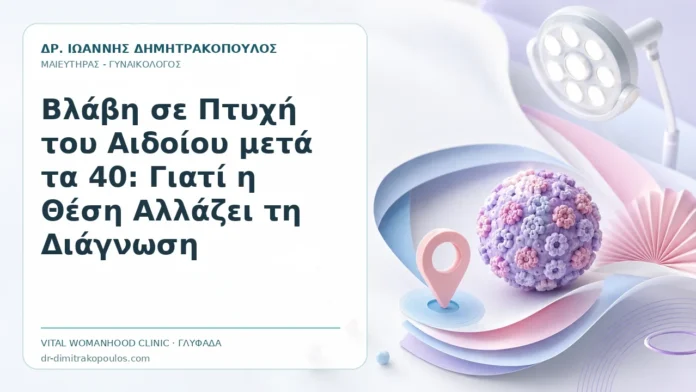 Βλάβη σε Πτυχή του Αιδοίου μετά τα 40: Γιατί η Θέση Αλλάζει τη Διάγνωση Βλάβη σε Πτυχή του Αιδοίου μετά τα 40: Γιατί η Θέση Αλλάζει τη Διάγνωση - Δρ. Ιωάννης Δημητρακόπουλος, Γυναικολόγος Γλυφάδα