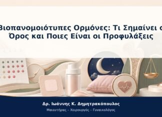 Βιοπανομοιότυπες Ορμόνες: Τι Σημαίνει ο Όρος και Ποιες Είναι οι Προφυλάξεις Βιοπανομοιότυπες Ορμόνες: Τι Σημαίνει ο Όρος και Ποιες Είναι οι Προφυλάξεις